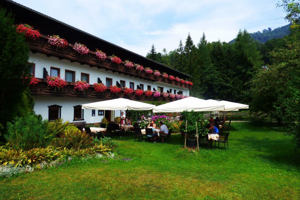 Wieselmuehle Forellenhof Grünau im Almtal 外观 照片